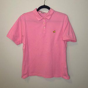 Ladies Masters Collection Pink Polo Size Large